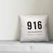 Winston Porter Richason Sacramento Coordinates Indoor/Outdoor Throw Pillow Polyester/Polyfill blend | 18 H x 18 W x 1.5 D in | Wayfair