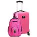 Montana Grizzlies Deluxe 2-Piece Backpack and Carry-On Set - Pink