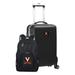 Virginia Cavaliers Deluxe 2-Piece Backpack and Carry-On Set - Black