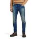 G-STAR RAW Herren 3301 Slim Jeans, Blau (worker blue faded 51001-A088-A888), 35W / 30L