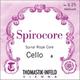Thomastik Einzelsaite für Cello 4/4 Spirocore - G-Saite Spiralseilkern, Wolfram umsponnen, weich