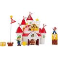 Nintendo Deluxe Mushroom Kingdom Castle Playset, Includes 5 Action Figures and 4 Accessories For Added Play