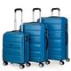 ITACA - Gepäck-Sets, Reisekoffer, Reisekoffer Set, Kofferset, Hartschalenkoffer, Trolley-Set, Luggage - Große Auswahl an Koffer & Trolleys für Jede Reise! T71600, Blau