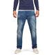 G-STAR RAW Herren 3301 Relaxed Straight Jeans, Blau (worker blue faded 51004-A088-A888), 25W / 30L