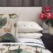 Ann Gish Basketweave Silk Pillow Cover Silk in White | 20 H x 36 W x 6 D in | Wayfair SHBAK-NAT
