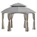 Garden Winds Heritage Hexagon Gazebo Replacement Canopy in Gray | 40 H x 144 W x 144 D in | Wayfair LCM1396SG-RS