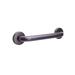 CSI Bathware Straight Grab Bar Metal in Brown | 3 H x 1.5 D in | Wayfair BAR-SB12-TW-150-OB