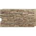 Ekena Millwork Canyon Ridge Stacked Faux Stone 45.75" x 24.5" Stone Wall Paneling in Brown | 1.25 D in | Wayfair PNU24X48CNCO