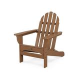 Trex Outdoor Cape Cod Adirondack Chair in Brown | 35.25 H x 27.88 W x 32.5 D in | Wayfair TXAD4031TH