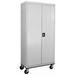 Sandusky Cabinets Transport Mobile Steel in Gray | 78 H x 36 W x 24 D in | Wayfair TAWR362472-05