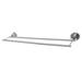 Kingston Brass Concord Double 30.88" Wall Mounted Towel Bar Metal in Gray | 5.75 H x 2.38 D in | Wayfair BAH821330C