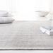 Gray 48 x 0.4 in Area Rug - Lauren Ralph Lauren Tamworth Check Hand Woven, 80% Viscose, 20% Wool, Silver Area Rug Viscose/Wool | Wayfair LRL6450C-4