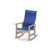Telescope Casual Leeward MGP Sling Supreme Rocking Outdoor Chair Plastic/Resin/Sling in Brown | 44 H x 29 W x 31 D in | Wayfair 955D70D01