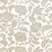 Schumacher Tranquil Vine Cotton Blend Fabric in White | 54 W in | Wayfair 175301