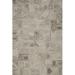 White 111 x 0.38 in Area Rug - Geometric Hand-Tufted Natural Area Rug Viscose/Wool ED Ellen DeGeneres Crafted by Loloi | 111 W x 0.38 D in | Wayfair