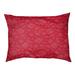 Tucker Murphy Pet™ Campion Rainbow Pizza Pattern Cat Bed Designer Pillow Fleece, Polyester in Red | 14 H x 32.5 W x 42.5 D in | Wayfair