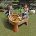 Step2 kids Dino Dig Sand & Water Table Plastic in Brown/Gray | 29.5 H x 30 W in | Wayfair 874599