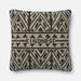 Geometric Throw Pillow Down/Feather in White/Brown ED Ellen DeGeneres Crafted by Loloi | 22 H x 22 W in | Wayfair DSETP4078BRBEPIL3