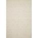 White 180 x 138 x 0.5 in Area Rug - CREAM/IVORY KOPA Wool ED Ellen DeGeneres Crafted by Loloi | 180 H x 138 W x 0.5 D in | Wayfair