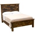 Loon Peak® Keven Solid Wood Bed Wood in Brown | 60 H x 78 W x 96 D in | Wayfair 4B7FF626DBD3488EB8721CA3C1D11701