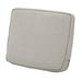 Arlmont & Co. Pina FadeSafe? Outdoor Seat Cushion Polyester in Gray | 4 H x 25 W x 22 D in | Wayfair E8C85DEC931C4BA3A3352D1587726E50