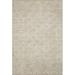White 30 x 0.5 in Area Rug - Geometric Handmade Tufted Wool Taupe/Ivory Area Rug Wool ED Ellen DeGeneres Crafted by Loloi | 30 W x 0.5 D in | Wayfair
