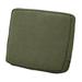 Arlmont & Co. Pina FadeSafe? Outdoor Seat Cushion Polyester in Green/Gray | 4 H x 21 W x 20 D in | Wayfair 1CE358655B944870893E5298453F0351