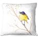 East Urban Home Couch Wagtail Bird Square Throw Pillow Polyester/Polyfill blend | 22 H x 22 W x 5 D in | Wayfair A6180F5998F741FE8440B304CDFAE612