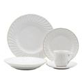 Alcott Hill® Hertford 45 Piece Dinnerware Set, Service for 8 Porcelain/Ceramic in White/Yellow | Wayfair 61FC3F26EBA14FE5ABC2D33307E80624