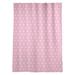 Latitude Run® Avicia Ornate Circles Window Geometric Sheer Rod Pocket Single Curtain Panel Sateen in Pink | 84 H in | Wayfair
