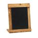 Cal-Mil Madera Free Standing Chalkboard Wood/Manufactured Wood in Black/Brown | 13 H x 10.25 W x 3 D in | Wayfair 3489-811-99