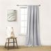 Joss & Main Cadmus Cotton Blend Rod Pocket Room Darkening Single Curtain Panel Cotton Blend in Green/Blue/Navy | 96 H in | Wayfair