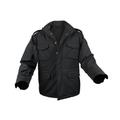 Rothco Soft Shell Tactical M-65 Field Jacket Black Small 5247-Black-S