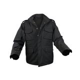 Rothco Soft Shell Tactical M-65 Field Jacket Black S 5247-Black-S