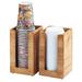 Cal-Mil Madera Lid/Napkin/Cup Holder Wood | 8.5 H x 4.5 W x 4.5 D in | Wayfair 298-99
