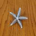 Sea Life Cabinet Knobs 2" Starfish Small Knob Metal in Gray | 2 W in | Wayfair WF121-04