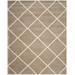 Hudson Shag Collection 10' X 14' Rug in Beige And Ivory - Safavieh SGH281S-10