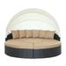 Quest Canopy Daybed in Espresso Mocha East End Imports EEI-983-EXP-MOC-SET