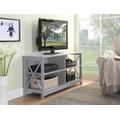 Oxford TV Stand in Gray - Convenience Concepts 203055GY