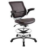 Edge Drafting Chair EEI-211-BRN