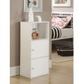 XTRA Storage 2 Door Cabinet in White - Convenience Concepts 151187W