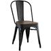 Promenade Bamboo Side Chair - East End Imports EEI-2028-BLK