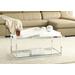 Palm Beach Coffee Table in White Finish - Convenience Concepts 131382W