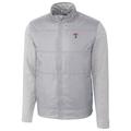 Texas Rangers Cutter & Buck Stealth Full-Zip Jacket - Gray