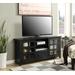 Newport Park Lane TV Stand in Black Finish - Convenience Concepts 131127BL