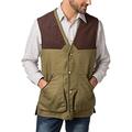 Rydale Men's Danby Tweed Shooting Waistcoat Outdoor Country 100% Wool Gents Gilet Bodywarmer