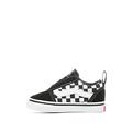 Vans Unisex Baby Ward Slip-on Canvas Sneaker, Black Checkers Black True White Pvc, 5.5 UK Child