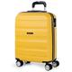 ITACA - Handgepäck Koffer Trolley - Reisekoffer Mit Rollen und Reisekoffer Hartschalenkoffer für Vielreisende T71650, Senf