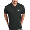 Las Vegas Raiders Antigua Tribute Polo - Charcoal