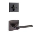 Kwikset Lisbon Single Cylinder Interior Lever Set (Exterior Portion Sold Separately) in Brown | 2.7 H x 4.3 W x 3.7 D in | Wayfair 99660-198
